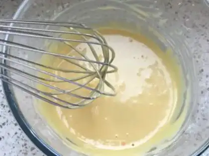 Make Yogurt cake step 6