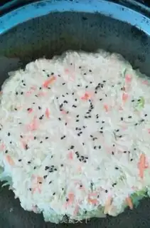 Make Potato sesame cake step 5