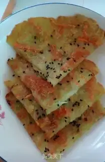 Make Potato sesame cake step 7