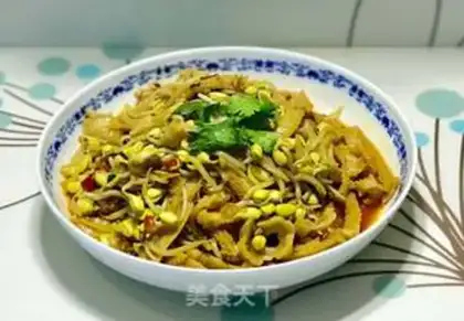 Make Bean sprouts burn cattle step 8