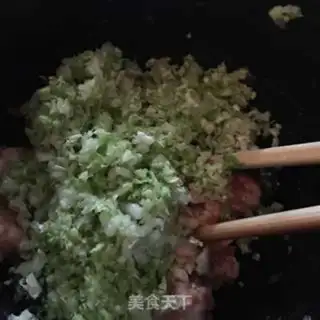 Make Emerald cabbage, sea cucumber step 7