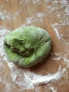 Make Emerald cabbage, sea cucumber step 9