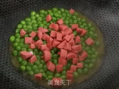 Make Peas and ham sausage step 5