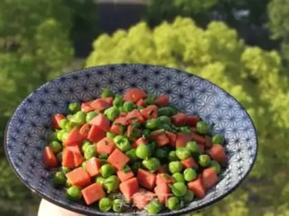 Make Peas and ham sausage step 6
