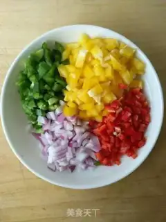 Make Beef fried rice step 1