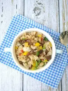 Make Beef fried rice step 7