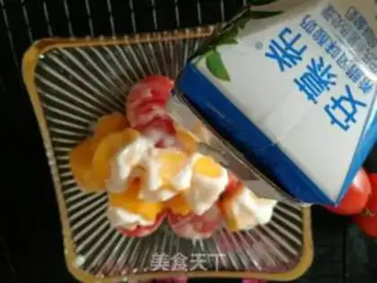 Make Fruit yogurt salad step 7