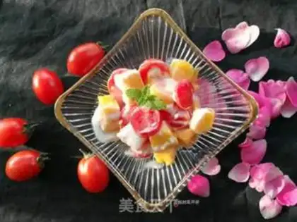 Make Fruit yogurt salad step 9