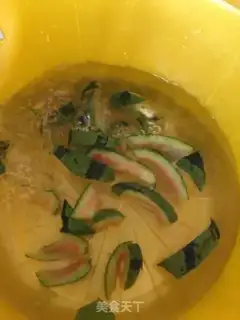 Make Watermelon pickles step 2