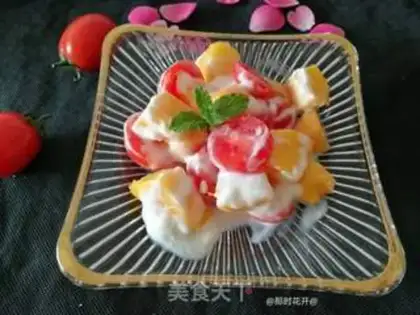 Make Fruit yogurt salad step 11
