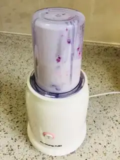 Make Purple shake step 1