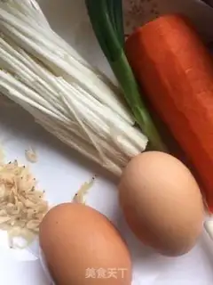 Make Golden mushrooms and eggs step 0