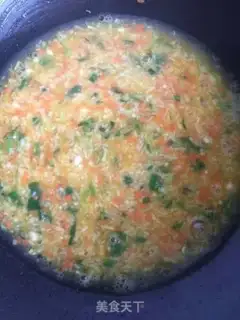 Make Golden mushrooms and eggs step 3