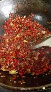 Make Paprika fried red shrimp step 6
