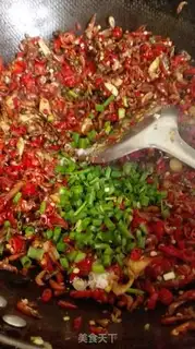 Make Paprika fried red shrimp step 7