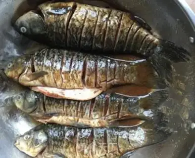 Make Spicy fish step 1