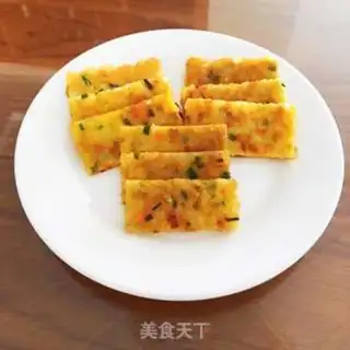 Make Egg rice cake step 7