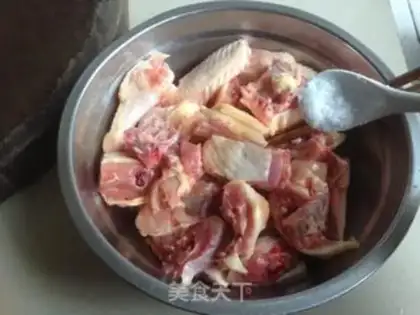 Make Abalone chicken step 0