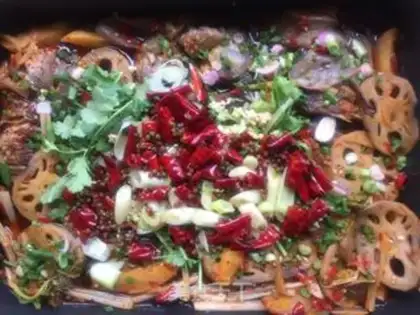 Make Spicy fish step 11