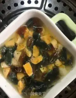 Make Double steamed eggs step 6