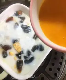 Make Double steamed eggs step 7