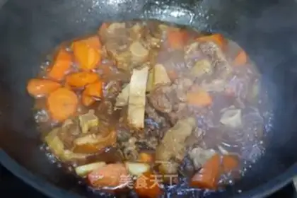 Make Red cow tail step 11