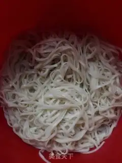 Make Fried noodles step 1