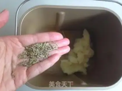 Make Herbal potato bread step 2