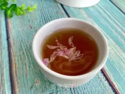 Make Rose, black sugar, red date tea step 3