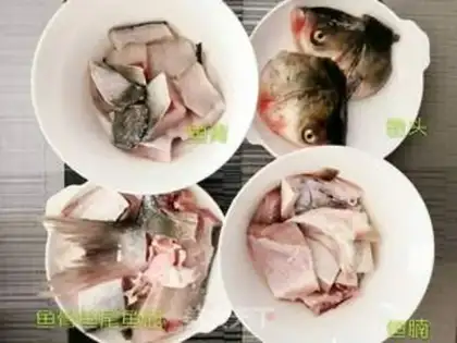 Make Powdered fish step 1