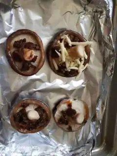 Make Lazy cheese mushrooms step 3