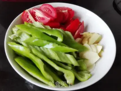 Make The bitter melon comes back to the pot step 0
