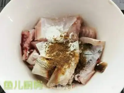 Make Powdered fish step 3