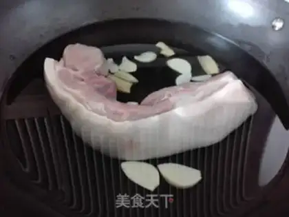 Make The bitter melon comes back to the pot step 3