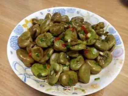 Make The greasy beans step 0