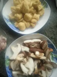 Make Mushroom oil tofu step 0