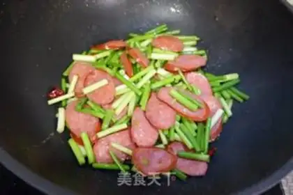 Make Red sausage and garlic step 8