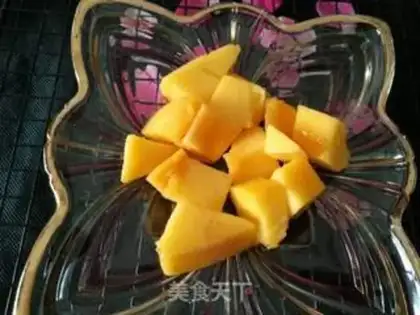 Make Mango yogurt salad step 3