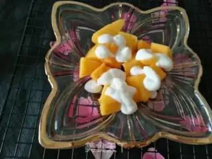 Make Mango yogurt salad step 5