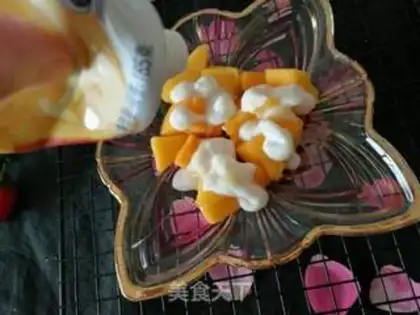 Make Mango yogurt salad step 6