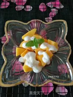 Make Mango yogurt salad step 8