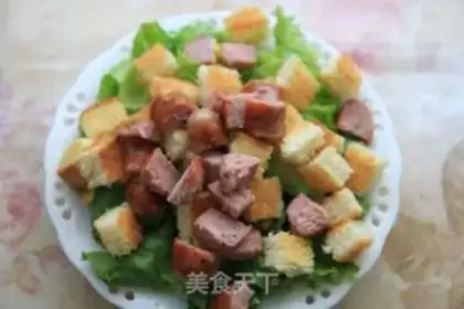 Make Gold sausage salad step 9