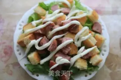 Make Gold sausage salad step 10