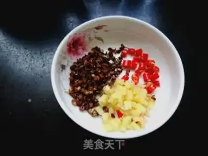 Make The pepper garlic step 3