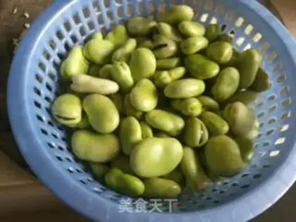 Make Garlic beans step 0