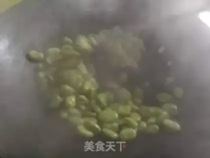 Make Garlic beans step 3