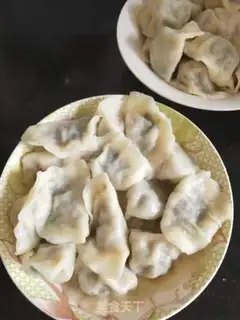 Make Celery dumplings step 4