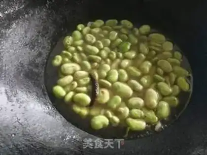 Make Garlic beans step 5