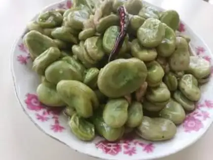 Make Garlic beans step 6