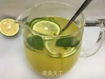Make A peppermint lemon pasta tea step 4